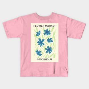 Flower Market Kids T-Shirt